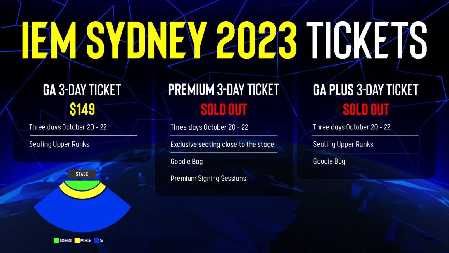 IEM is returning to the land down under after 4 years Esports Kingdom
