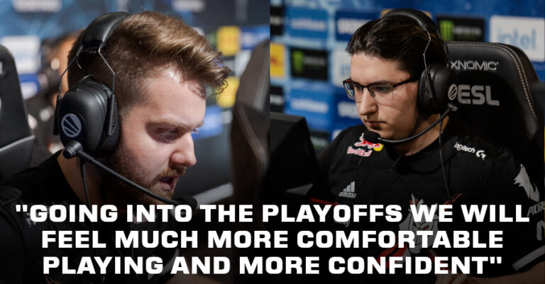 G2: “Going into the playoffs we will feel much more comfortable playing”