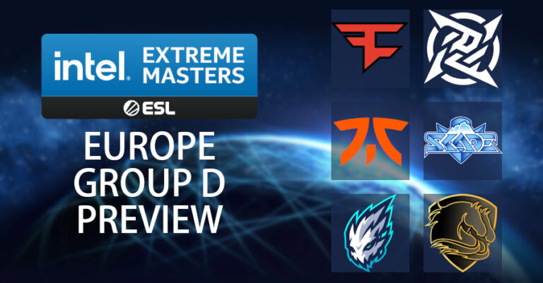 IEM Fall 2021 – Europe Group D Preview