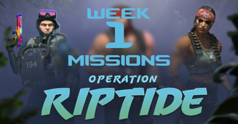 Operation Riptide – Week 1 Challenges