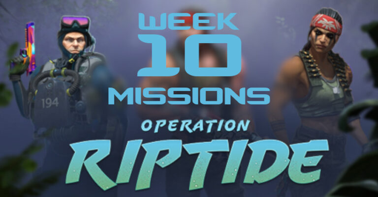 Operation Riptide – Week 10 Challenges