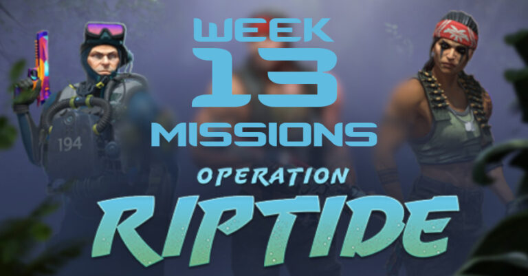 Operation Riptide – Week 13 Challenges