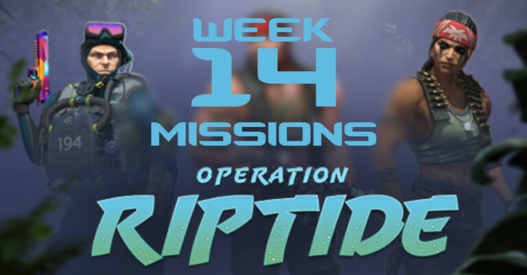 Operation Riptide – Week 14 Challenges