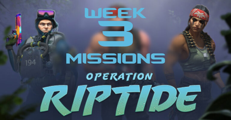 Operation Riptide – Week 3 Challenges