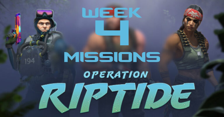 Operation Riptide – Week 4 Challenges