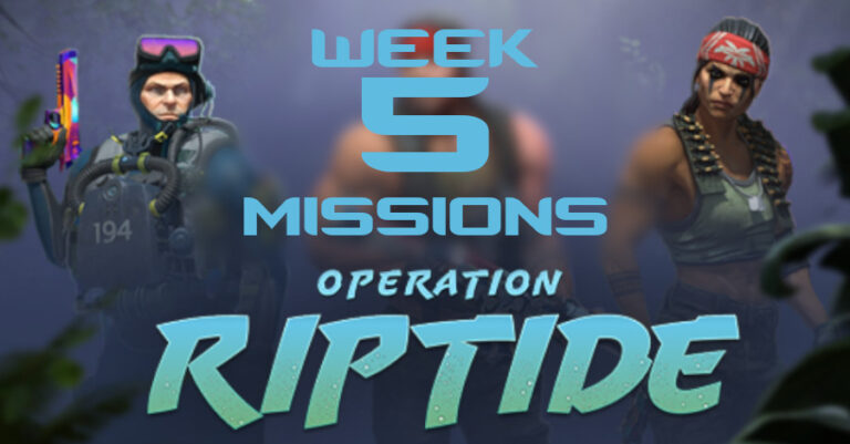 Operation Riptide – Week 5 Challenges