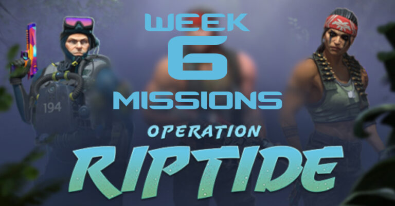 Operation Riptide – Week 6 Challenges