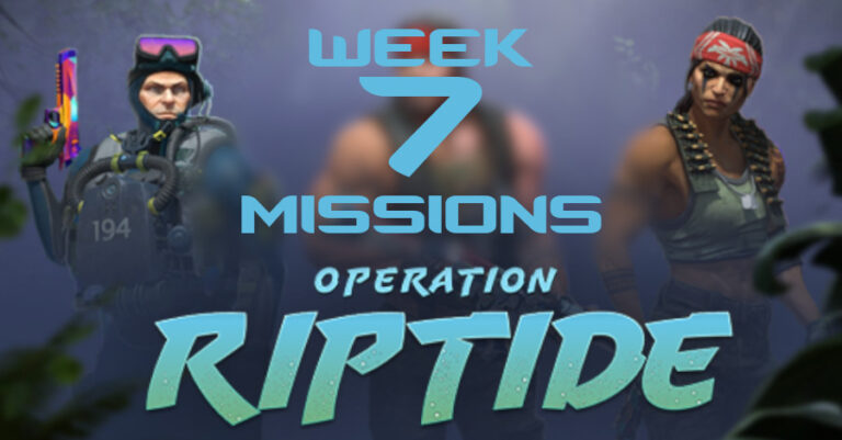 Operation Riptide – Week 7 Challenges