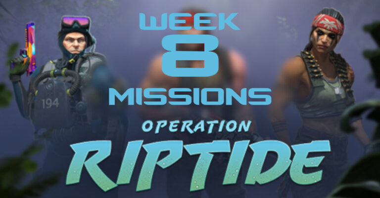 Operation Riptide – Week 8 Challenges