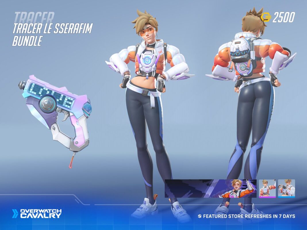 K-Pop’s LE SSERAFIM released character skins for Overwatch 2 - Esports