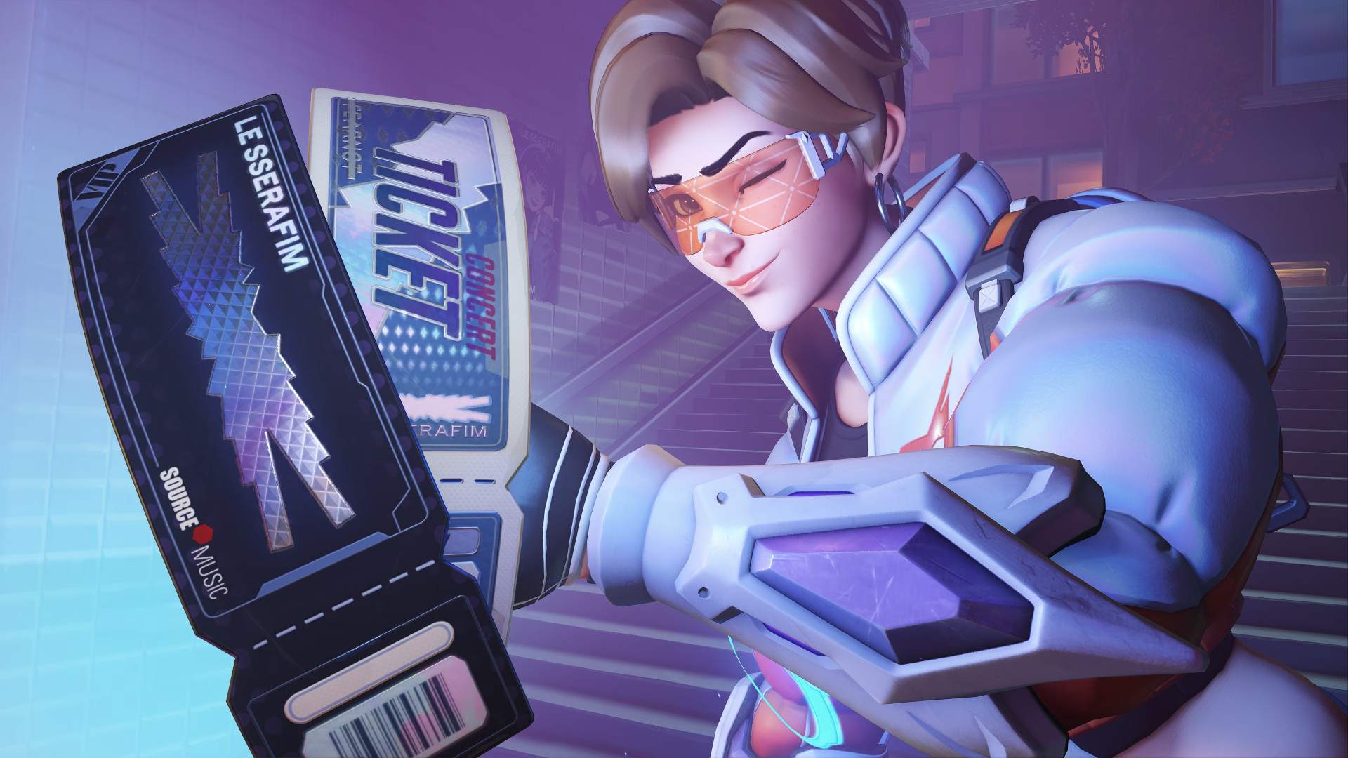 Tracer in the new gamemode Concert Clash!