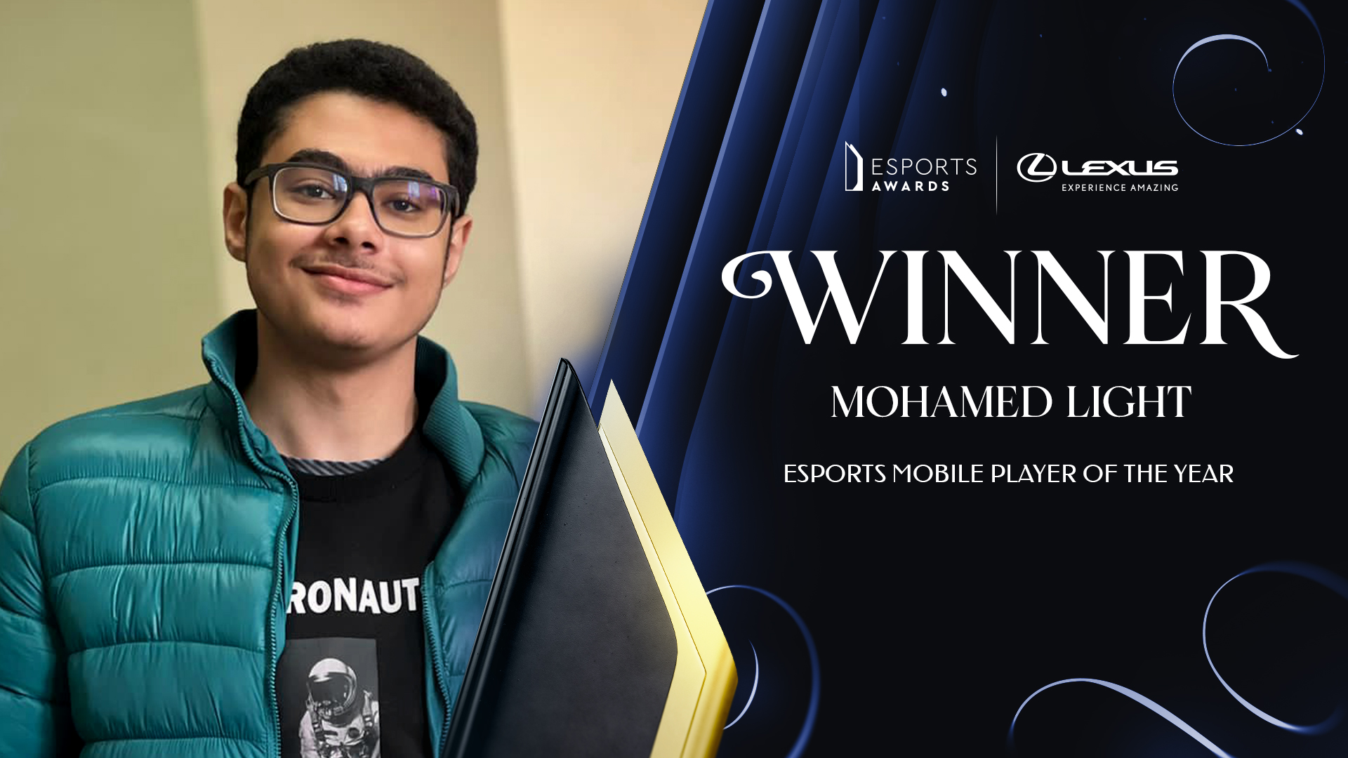 Esports Mobile Player of the Year: Mohamed “Mohamed Light” Tarek