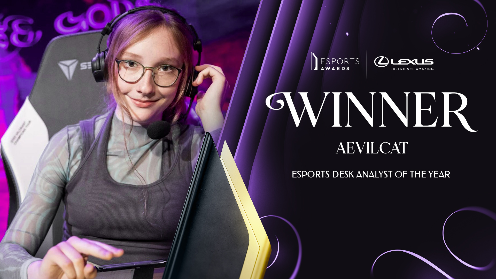 Esports Desk Analyst of the Year: Mimi “aEvilCat” Wermcrantz