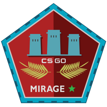 Logo for Counter-Strike map Mirage