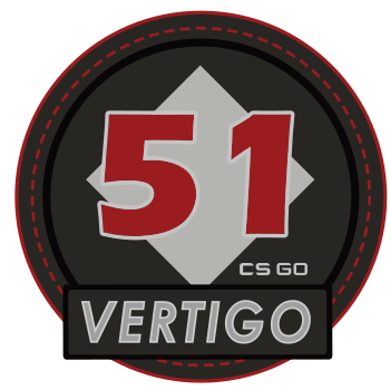 Logo for Counter-Strike map Vertigo