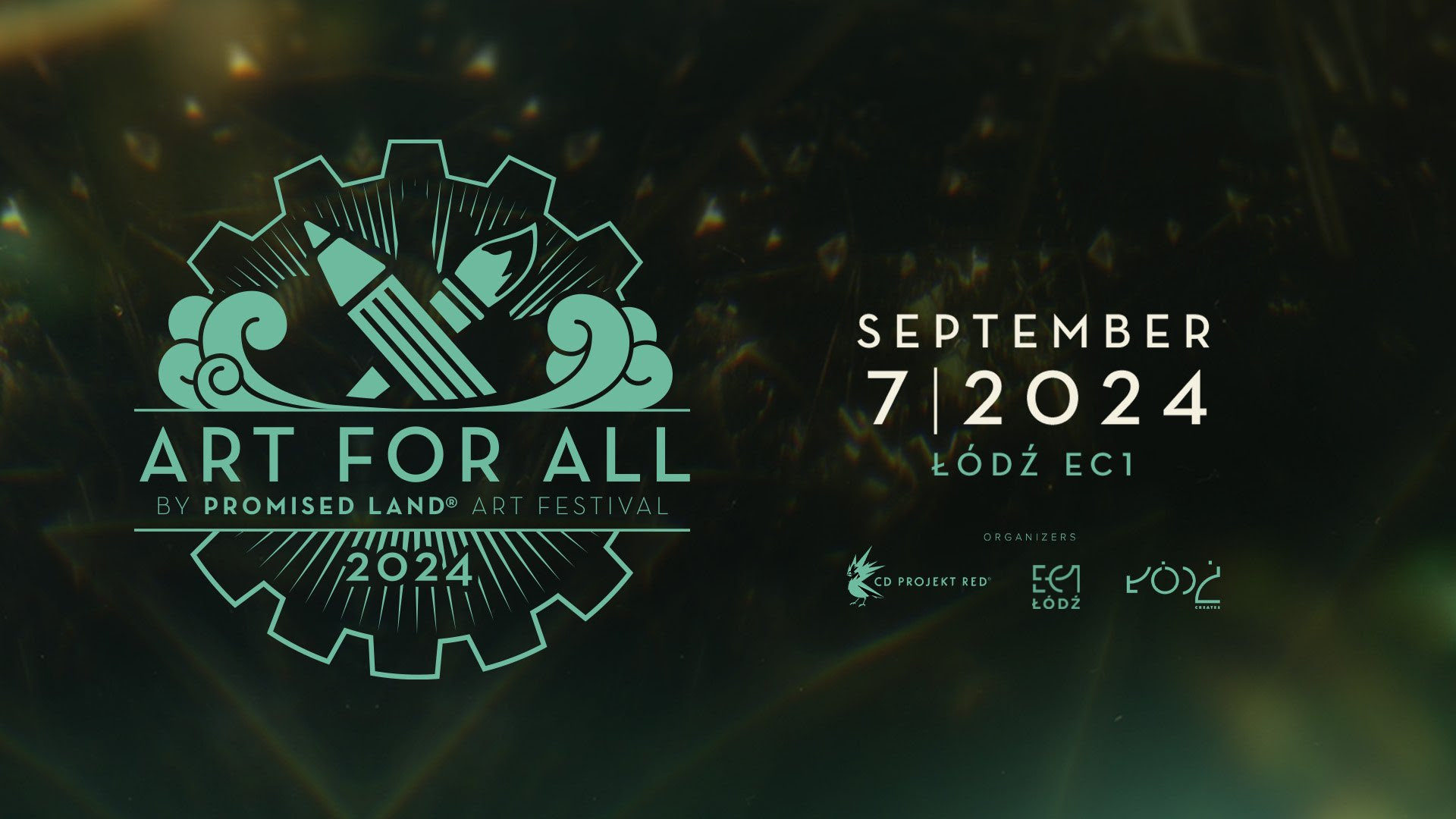 The logo and date for Art for All