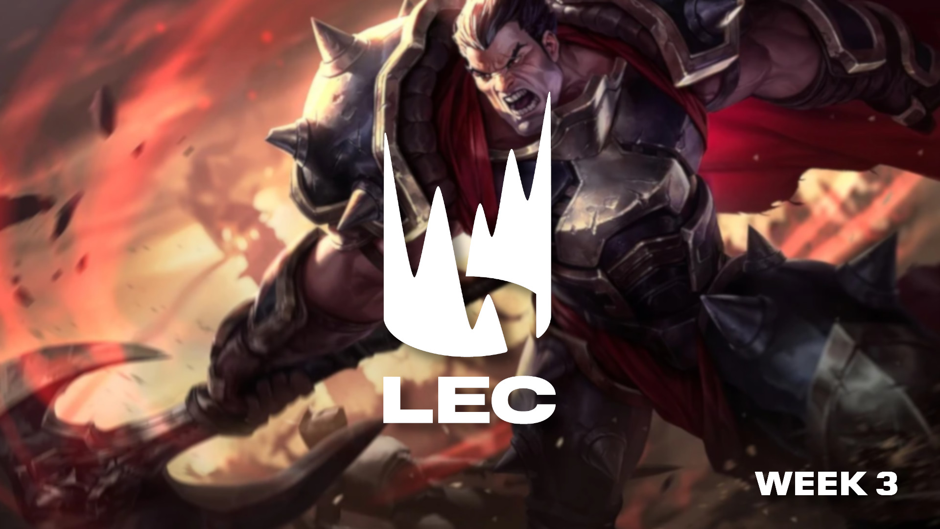 LEC Week 3 graphic featuring Darius