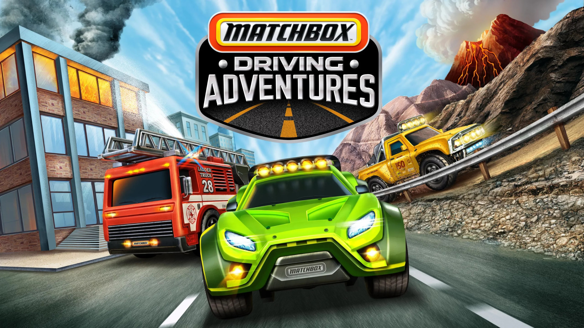 Matchbox Driving Adventures key art