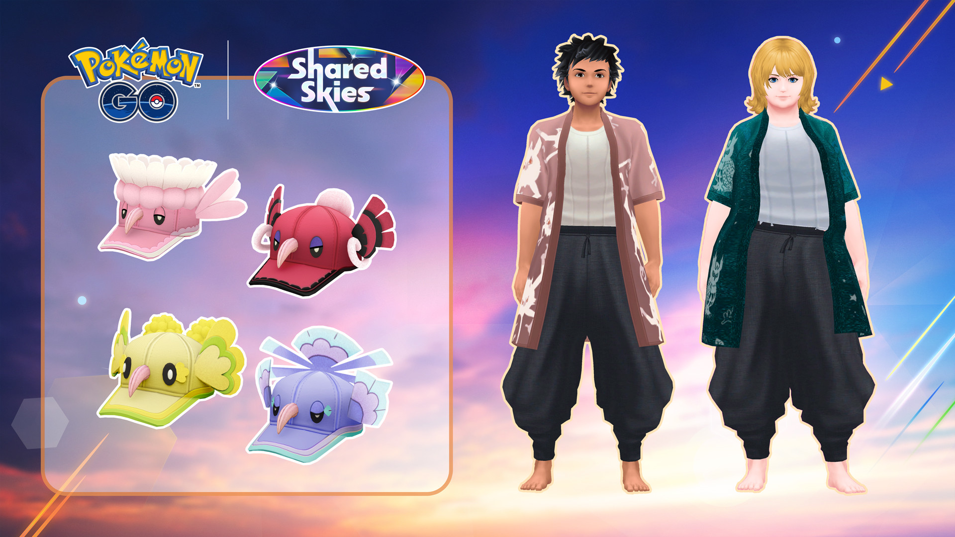 Pokémon GO’s 8th Anniversary Party Avatar Items