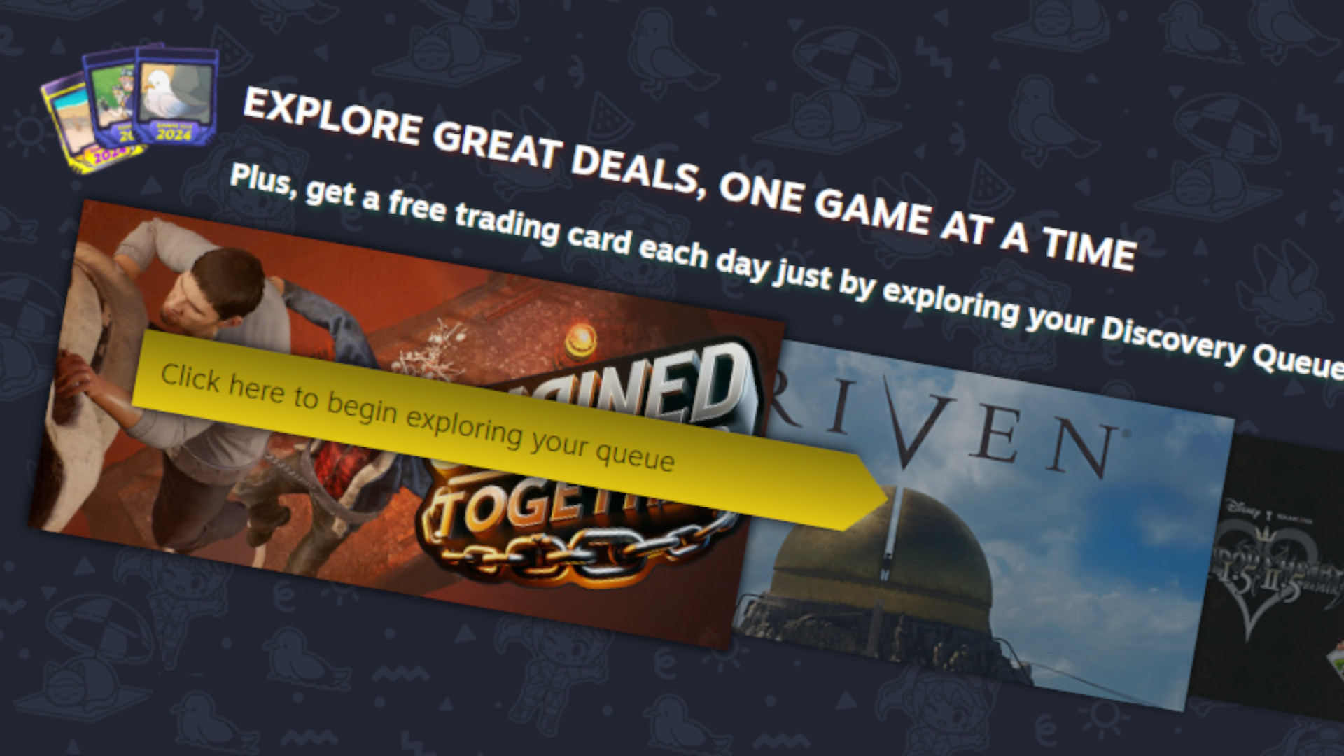 Steam Summer Sale 2024 Discovery Queue