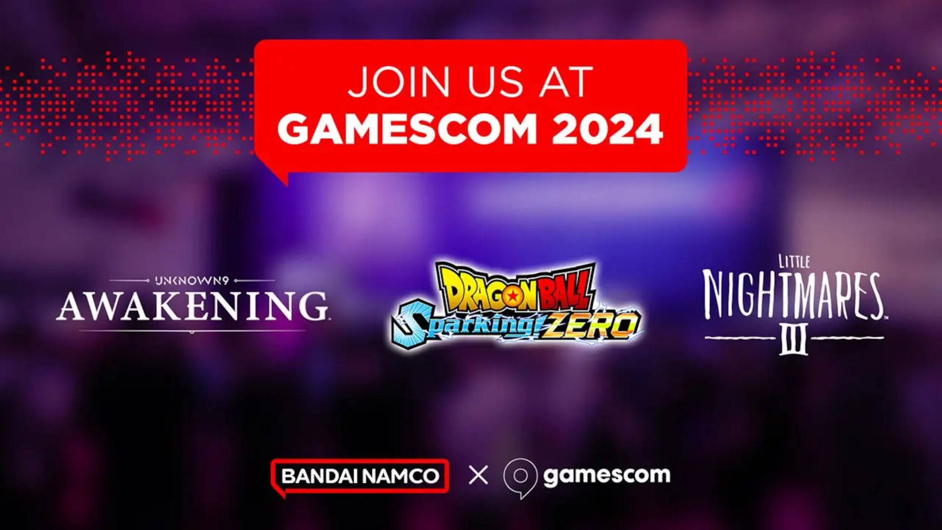 Bandai Namco Europe's line-up at gamescom 2024