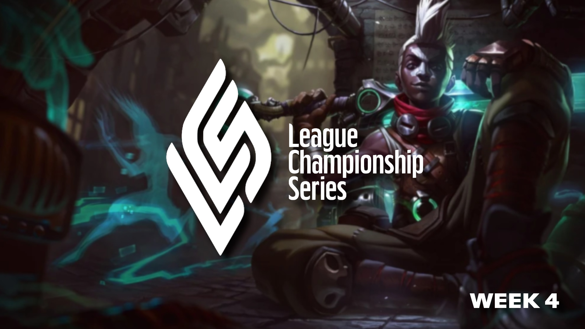 LCS Week 4 graphic featuring Ekko