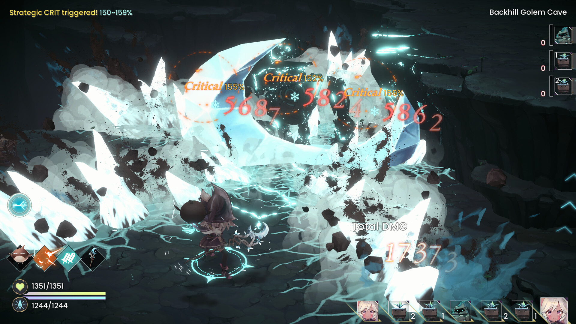 Screenshot of WitchSpring R on Steam