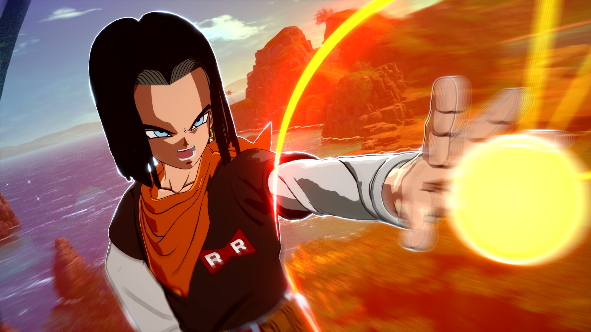 Screenshot of DRAGON BALL: Sparking! ZERO featuring Android 17