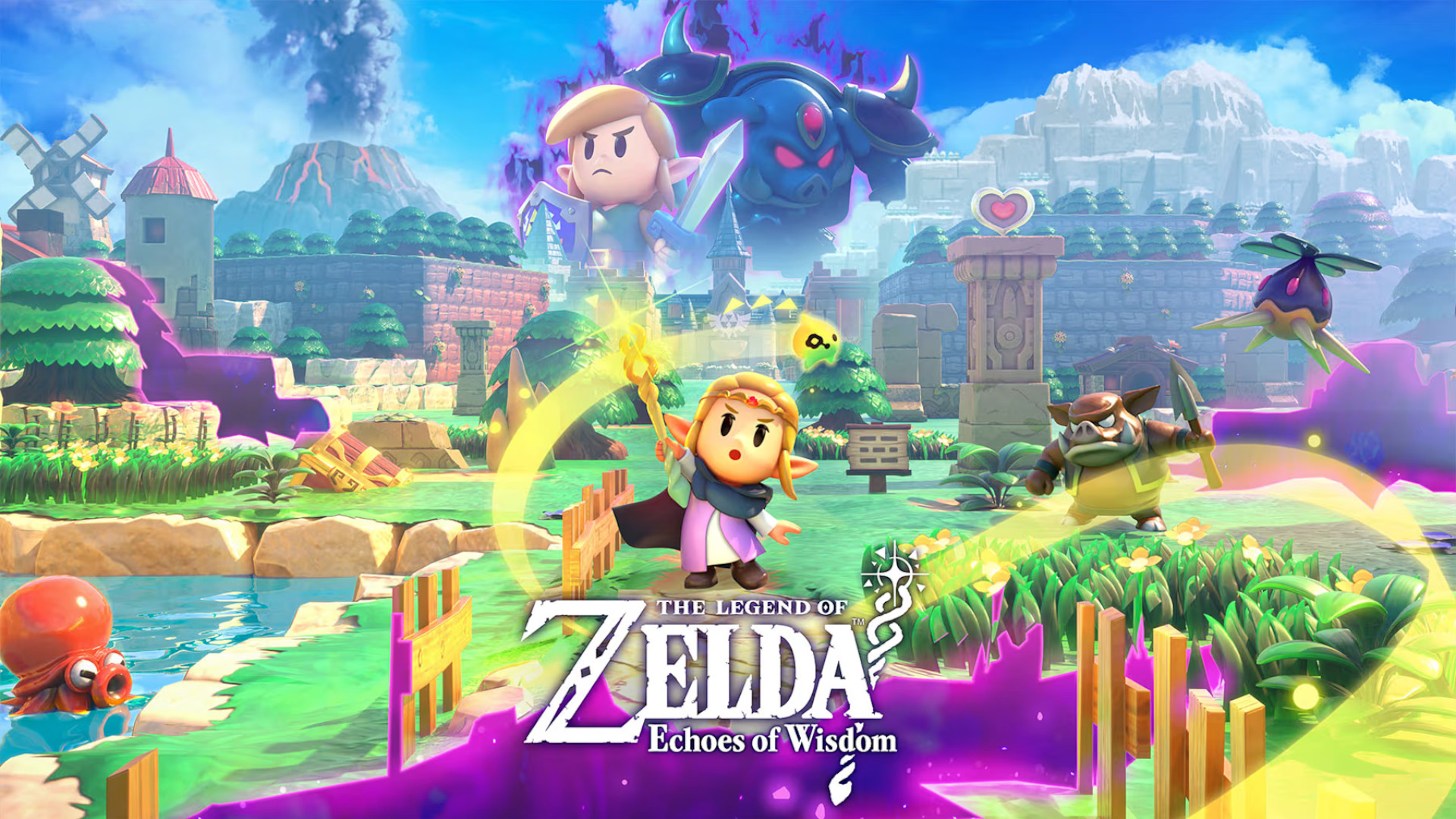 Key Art for The Legend of Zelda: Echoes of Wisdom