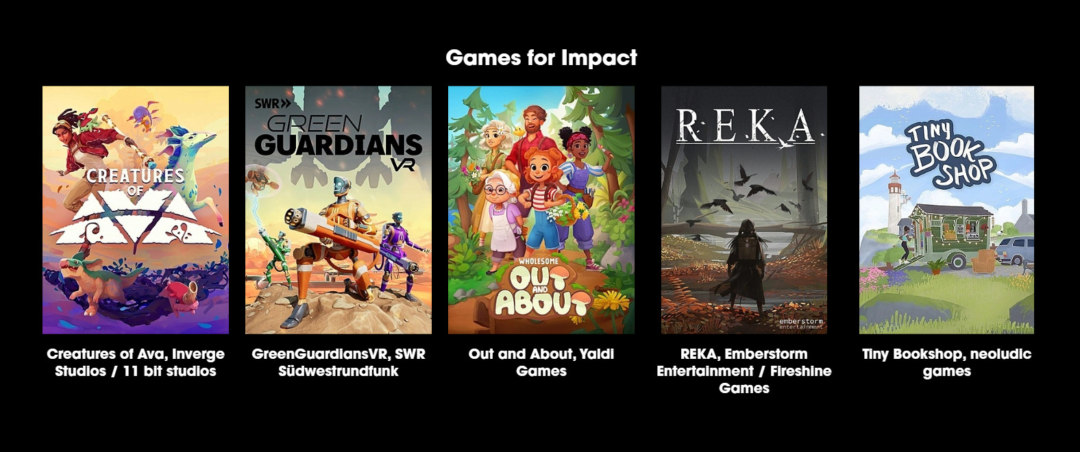 gamescom awards 2024 - Games for Impact