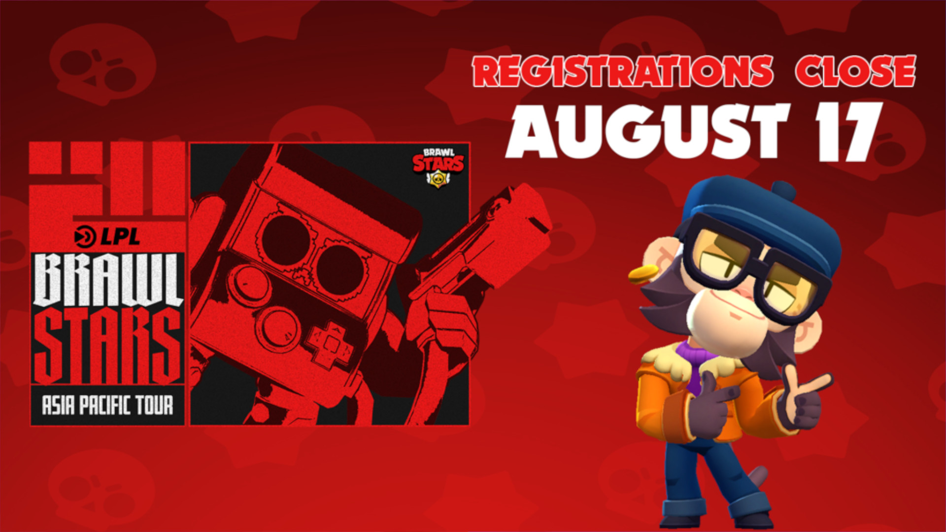 Key Art for Brawl Stars Asia Pacific Tour