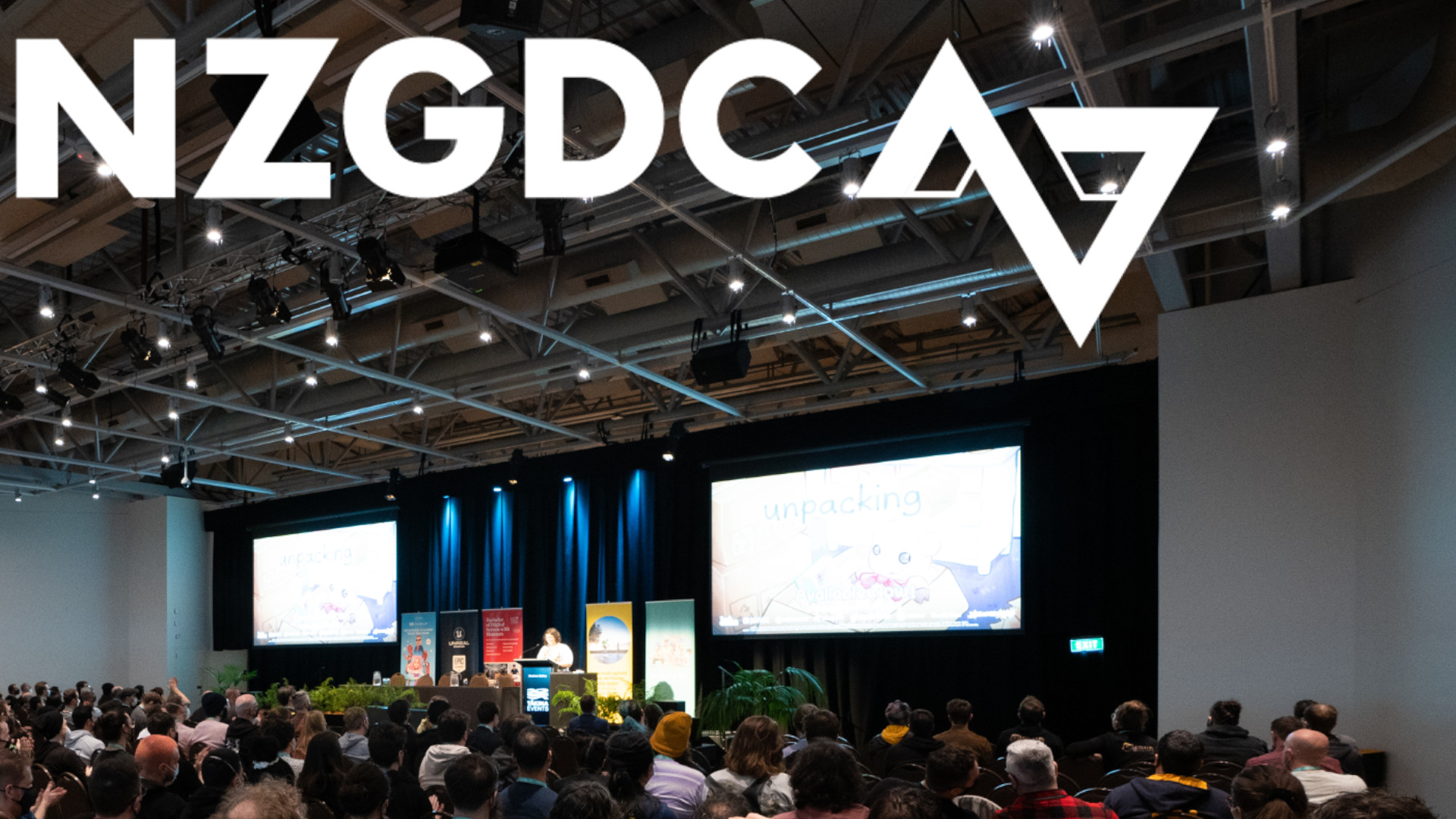 Key Art for NZGDC 2024