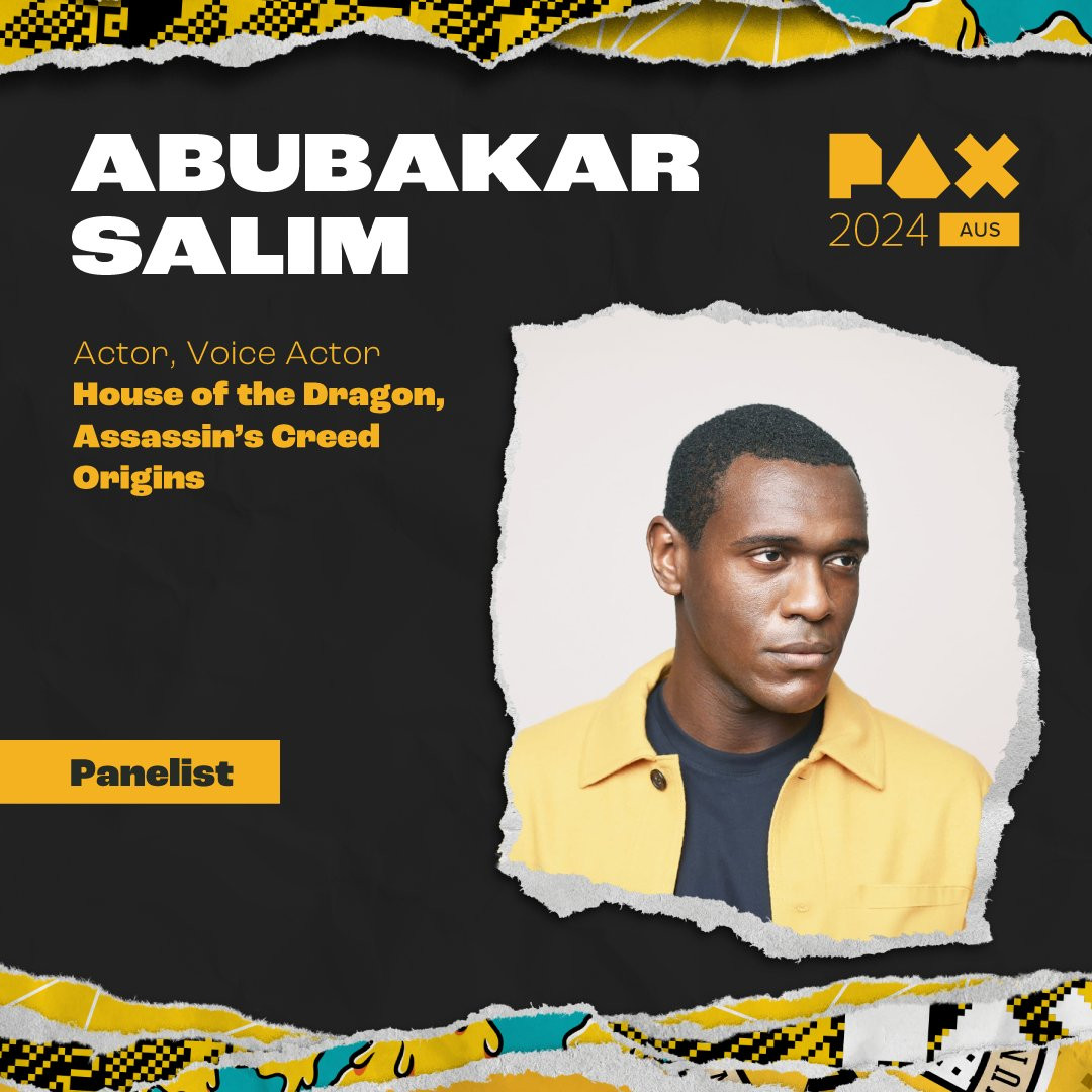 PAX Aus 2024 announces Abubakar Salim