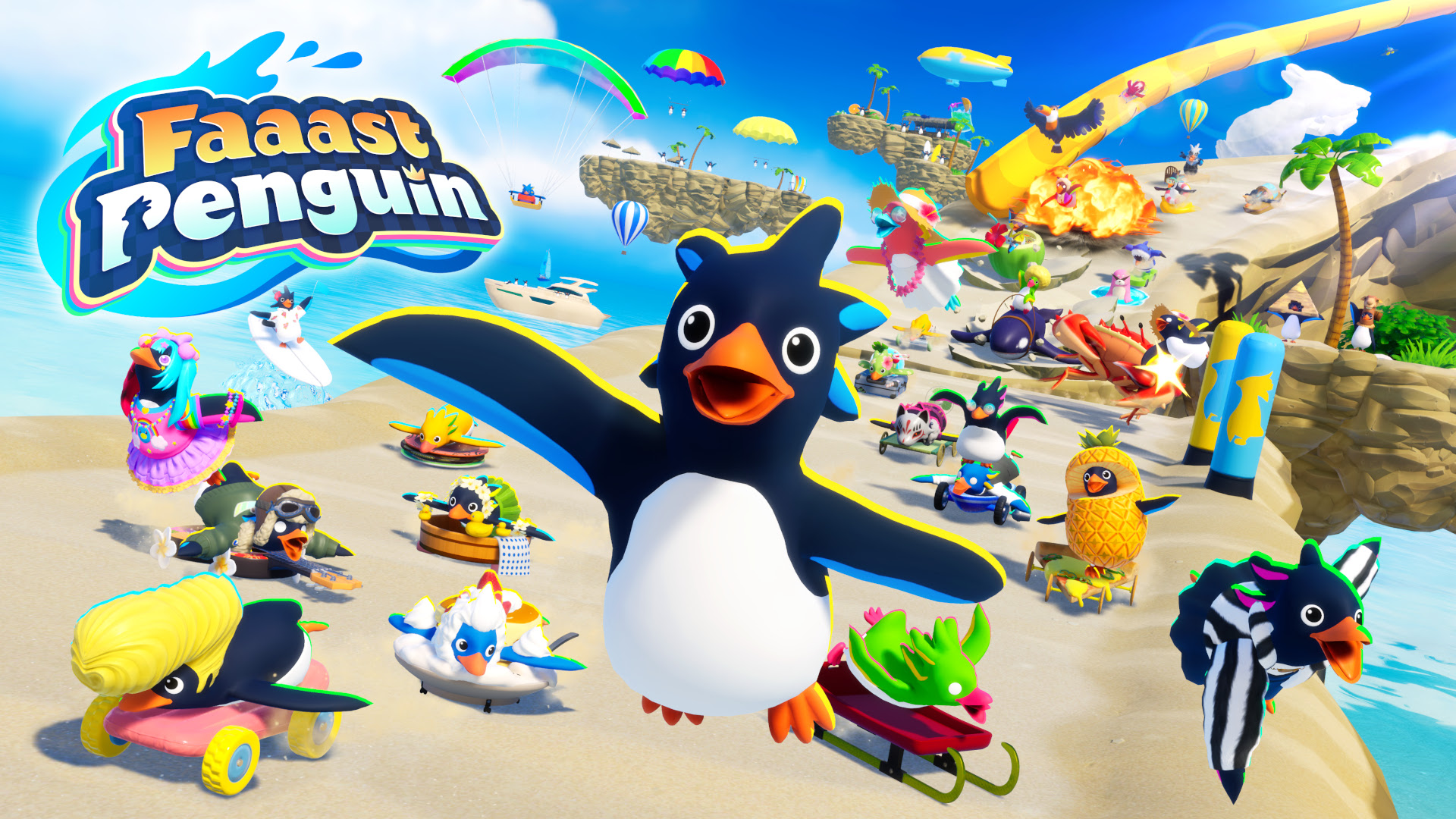 Faaast Penguin Key Art