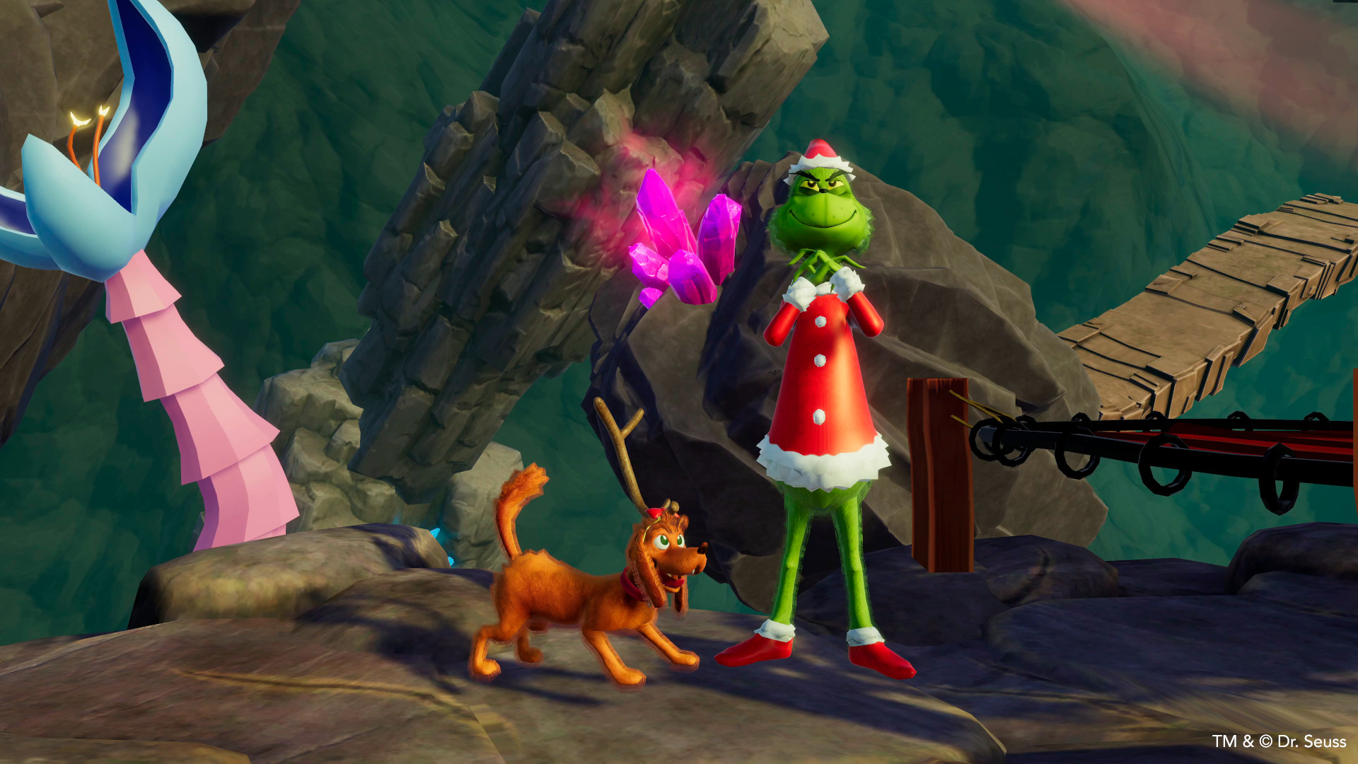 Screenshot of The Grinch: Christmas Adventures Holiday Edition