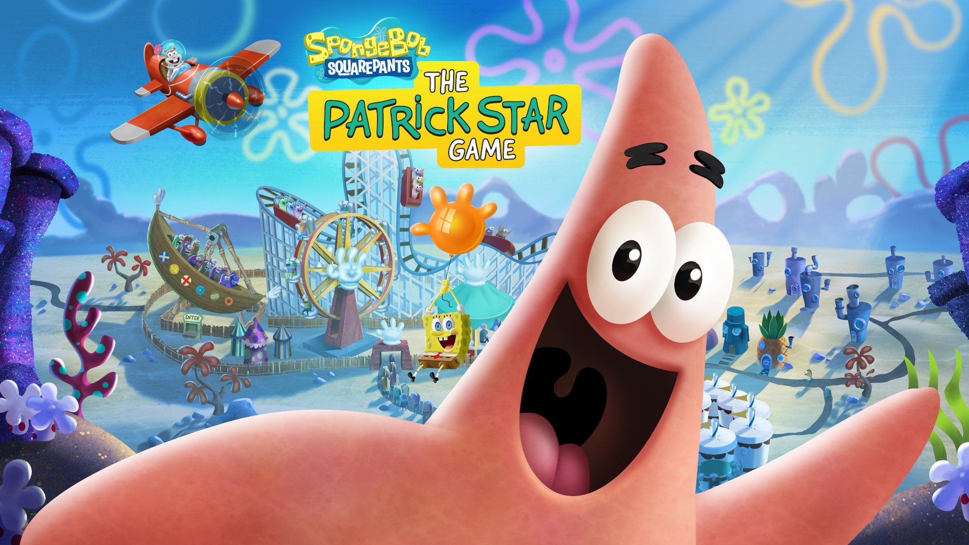 SpongeBob SquarePants: The Patrick Star Game Key Art