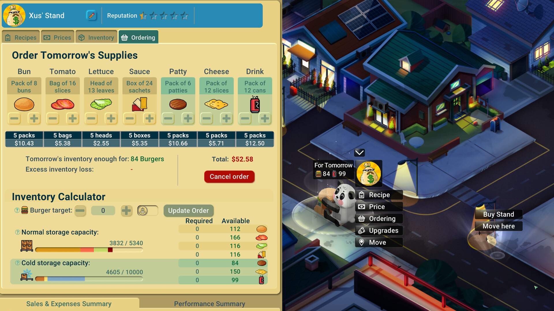 Screenshot of Business Heroes: Street Grub