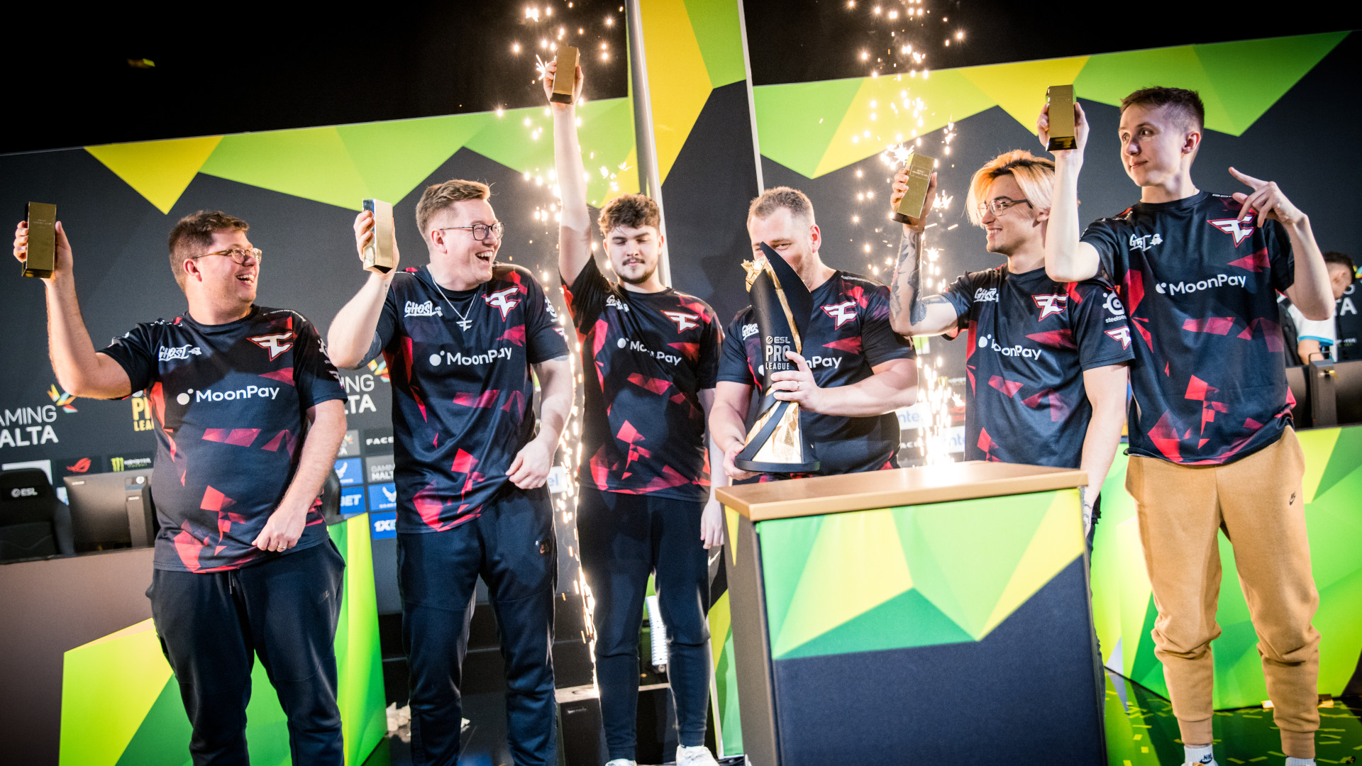 FaZe Clan winning the ESL Grand Slam at ESL Pro League Season 17