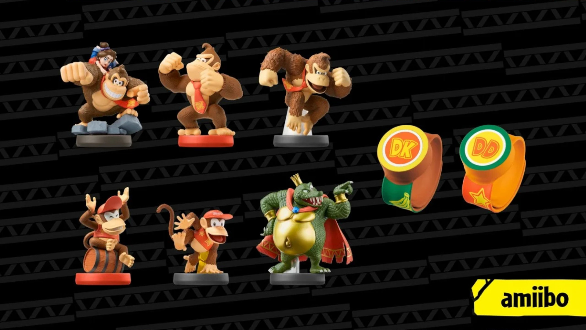 Amiibo for Donkey Kong Bananza