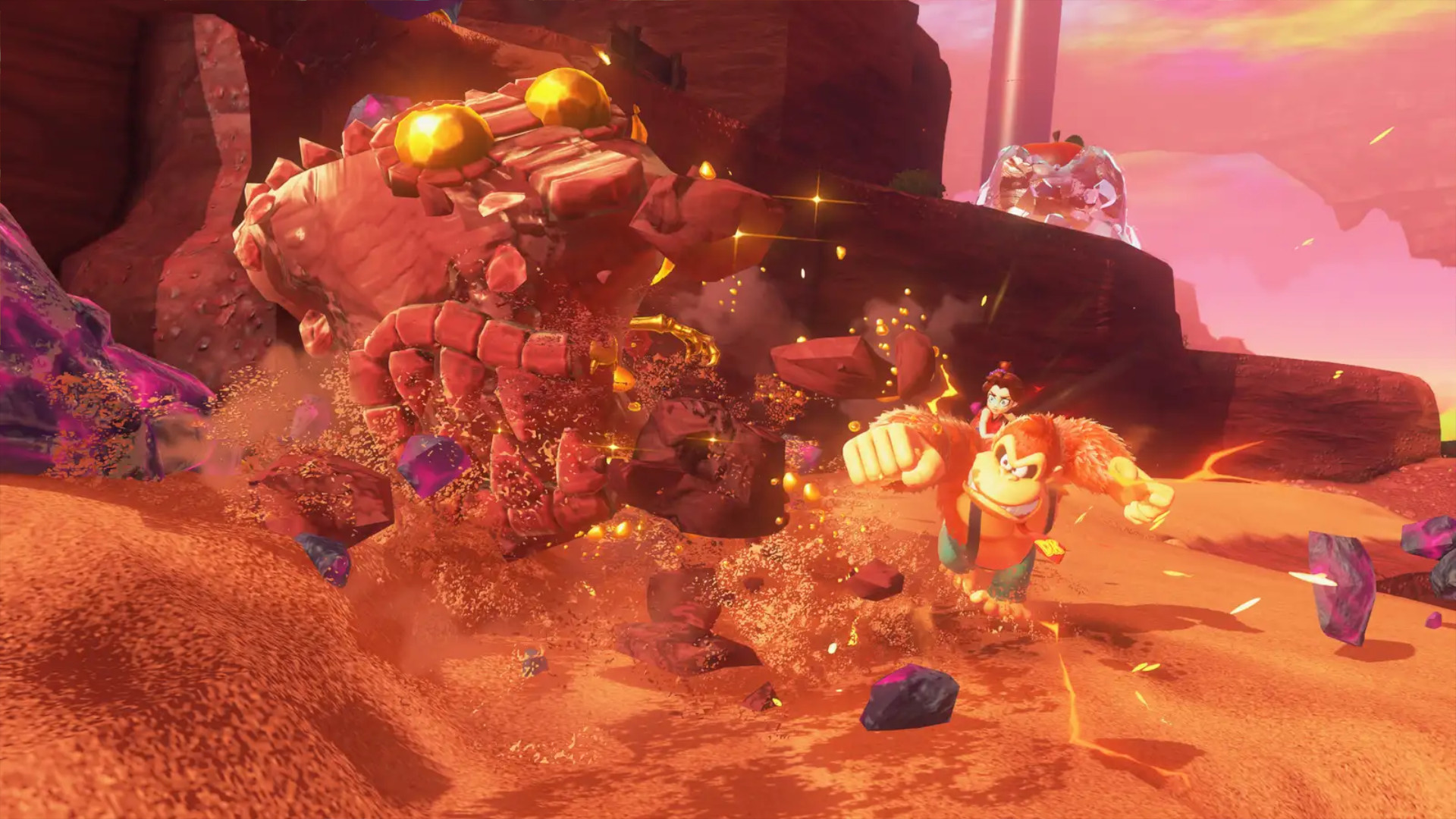 Screenshot of Donkey Kong Bananza