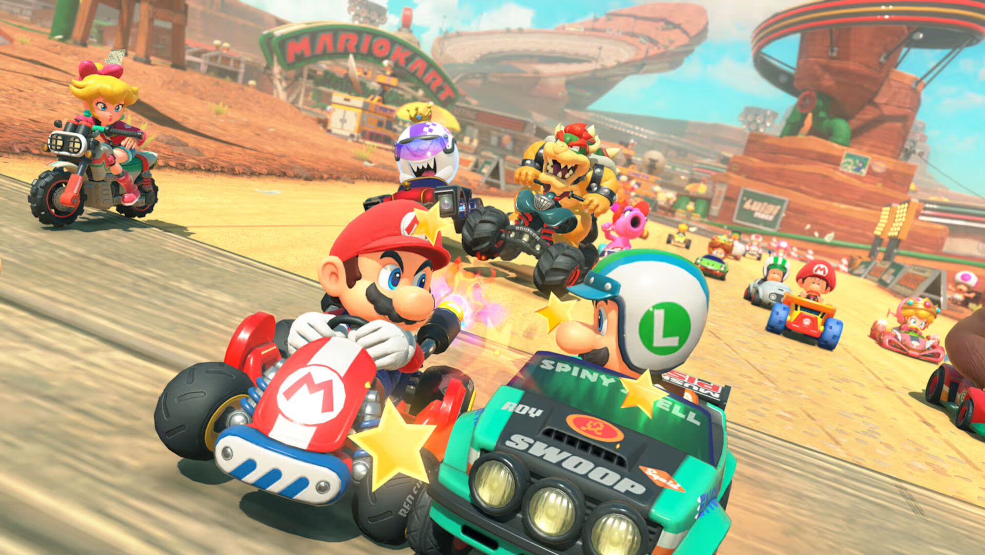 Screenshot of Mario Kart World (2025)