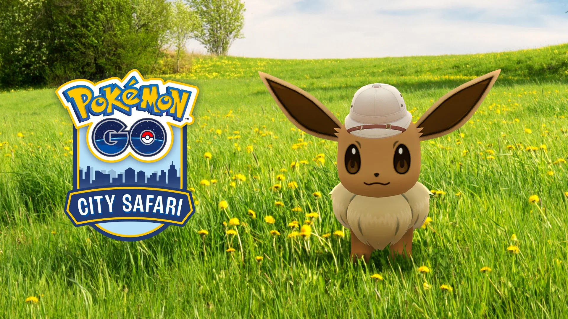 Eevee in Pokémon GO City Safari in Sydney