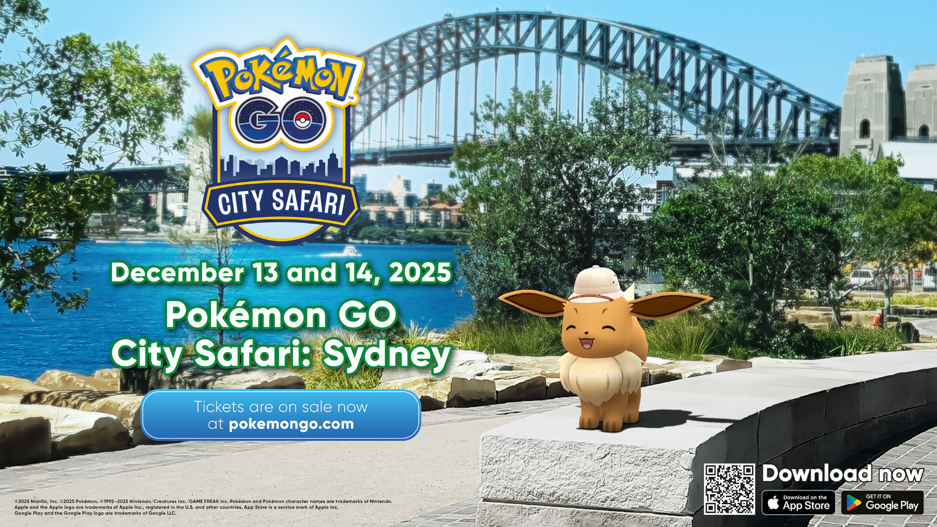 Details of Pokémon GO City Safari in Sydney