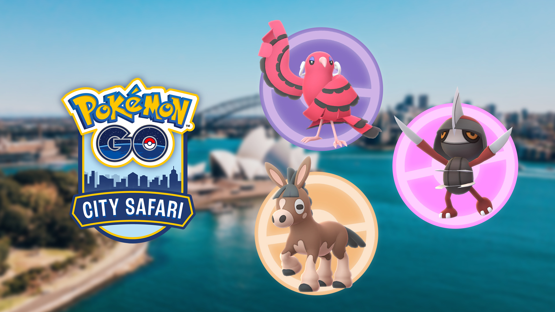 Spawns for Pokémon GO City Safari in Sydney