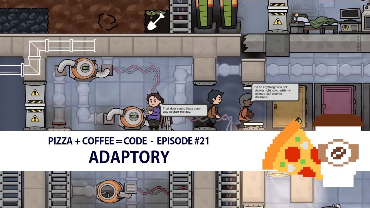 Thumbnail for Adaptory's Pizza + Coffee = Code episode