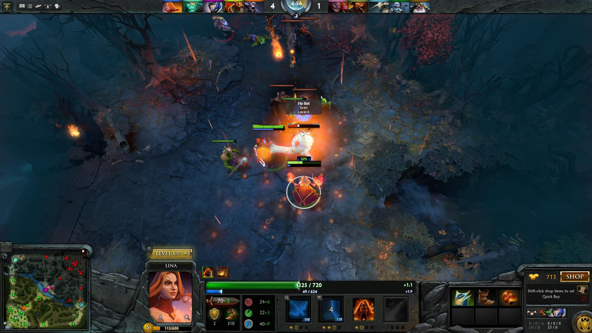 Screenshot of Dota 2