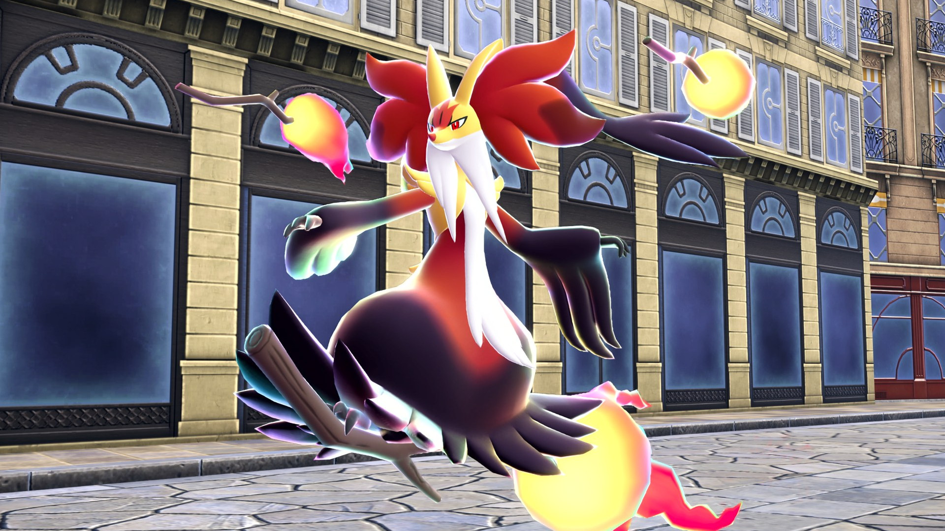 Mega Delphox in Pokémon Legends: Z-A
