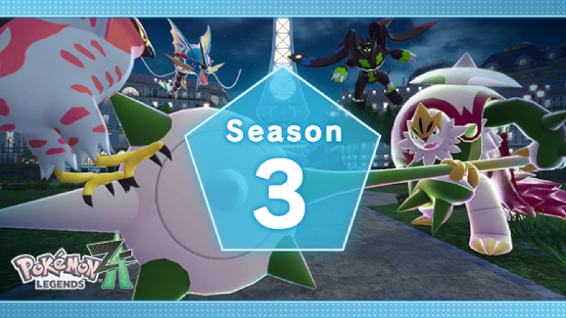 Pokémon Legends: Z-A Ranked Battles Season 3