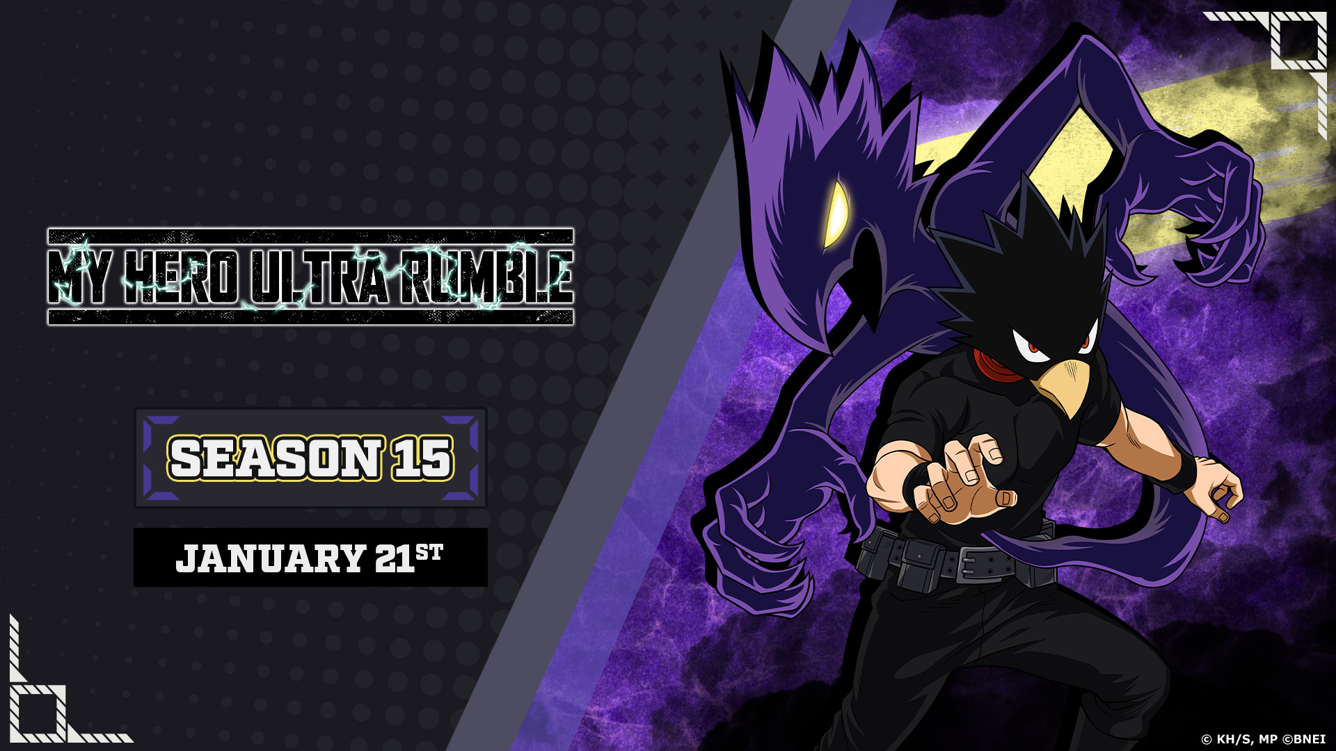 Key Art for MY HERO ULTRA RUMBLE Season 15