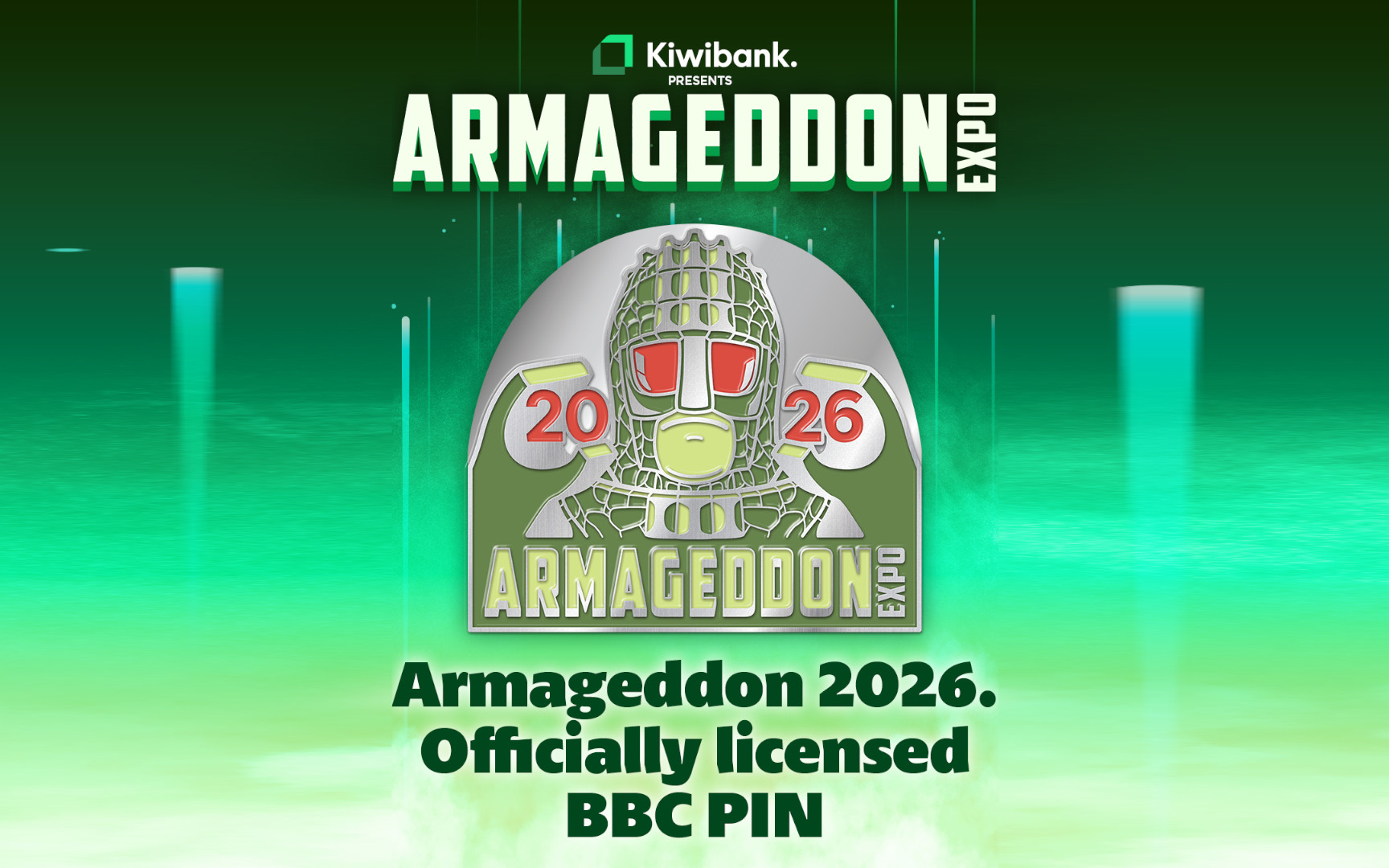 Armageddon Expo 2026 Pin